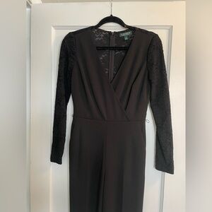 Ralph Lauren Black Long Sleeve Dress